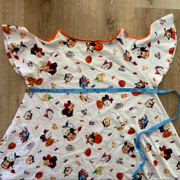 Disney Tsum Tsum Halloween Themed Babydoll Top. Disneyland Hong Kong. Fall Theme - Picture 7 of 8